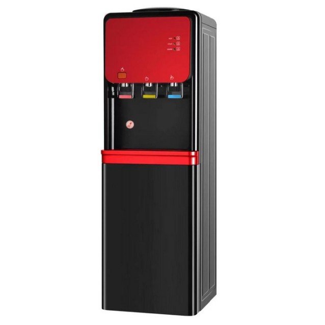 Диспенсър за вода W-40 електронно охлаждане Черно и Червено