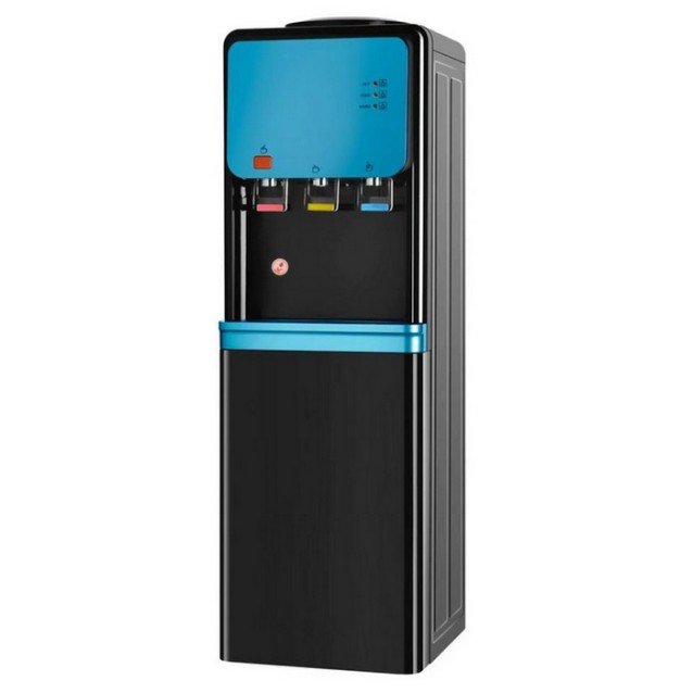 Диспенсър за вода W-40 електронно охлаждане Черно и Синьо