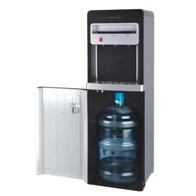 Диспенсър за вода W-42 електронно охлаждане Черно и Червено Долно зареждане