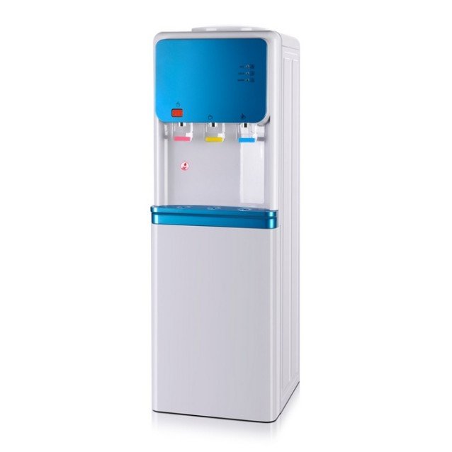 Диспенсър за вода  W-40 електронно охлаждане Бяло и Синьо