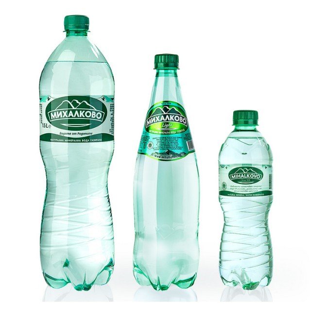 Минерална вода Михалково 1,5л Газирана